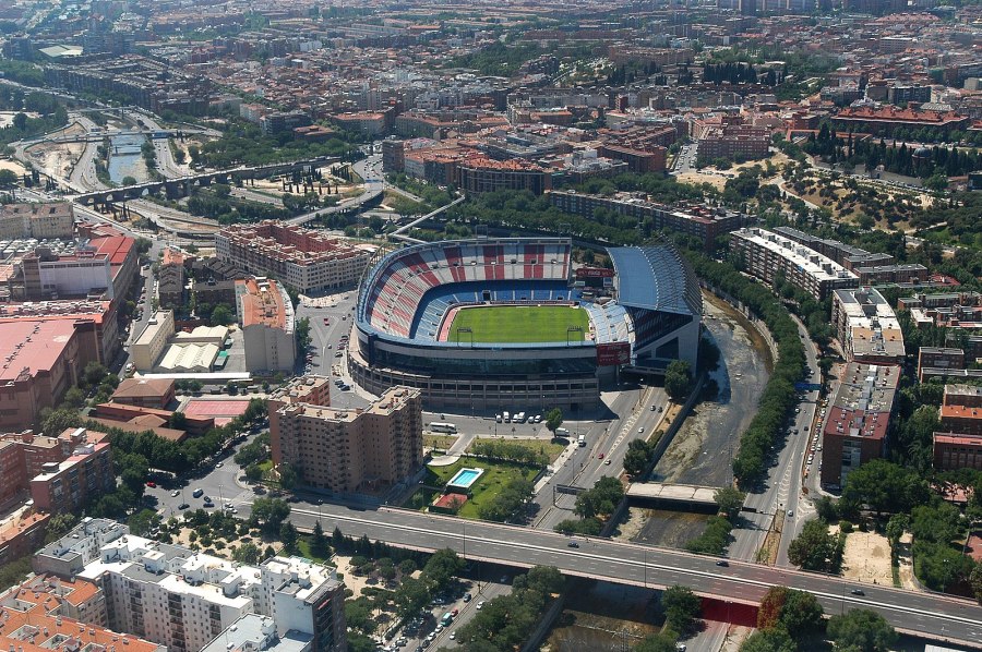estadio Vicente Calderón de Madrid